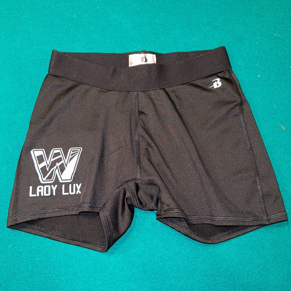 WORLD ELITE CHEER LADY LUX ATHLETIC SHORTS